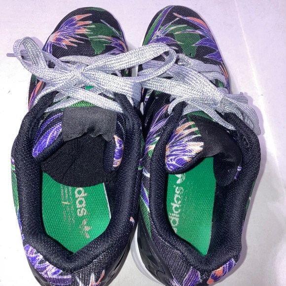 Adidas Originals ZX‎ Flux Torsion Hawaiian Shoes B34518 Men's Size 8.5 - Picture 5 of 9